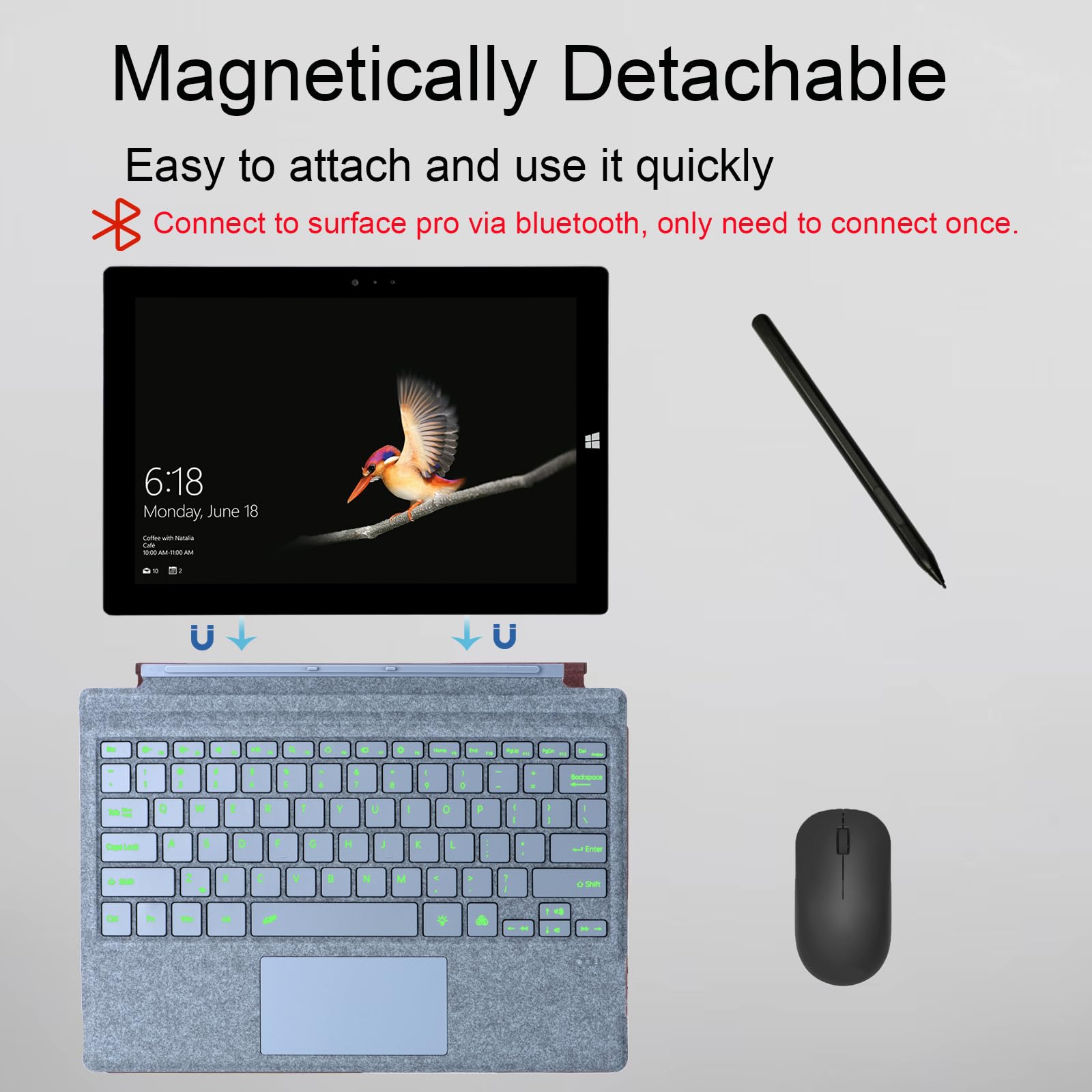surface pro 7 純正タイプカバー&surfaceペンセット Surface Pro 7 タイプカバー ＆ 純正ペン付 サーフェイス プロ 7